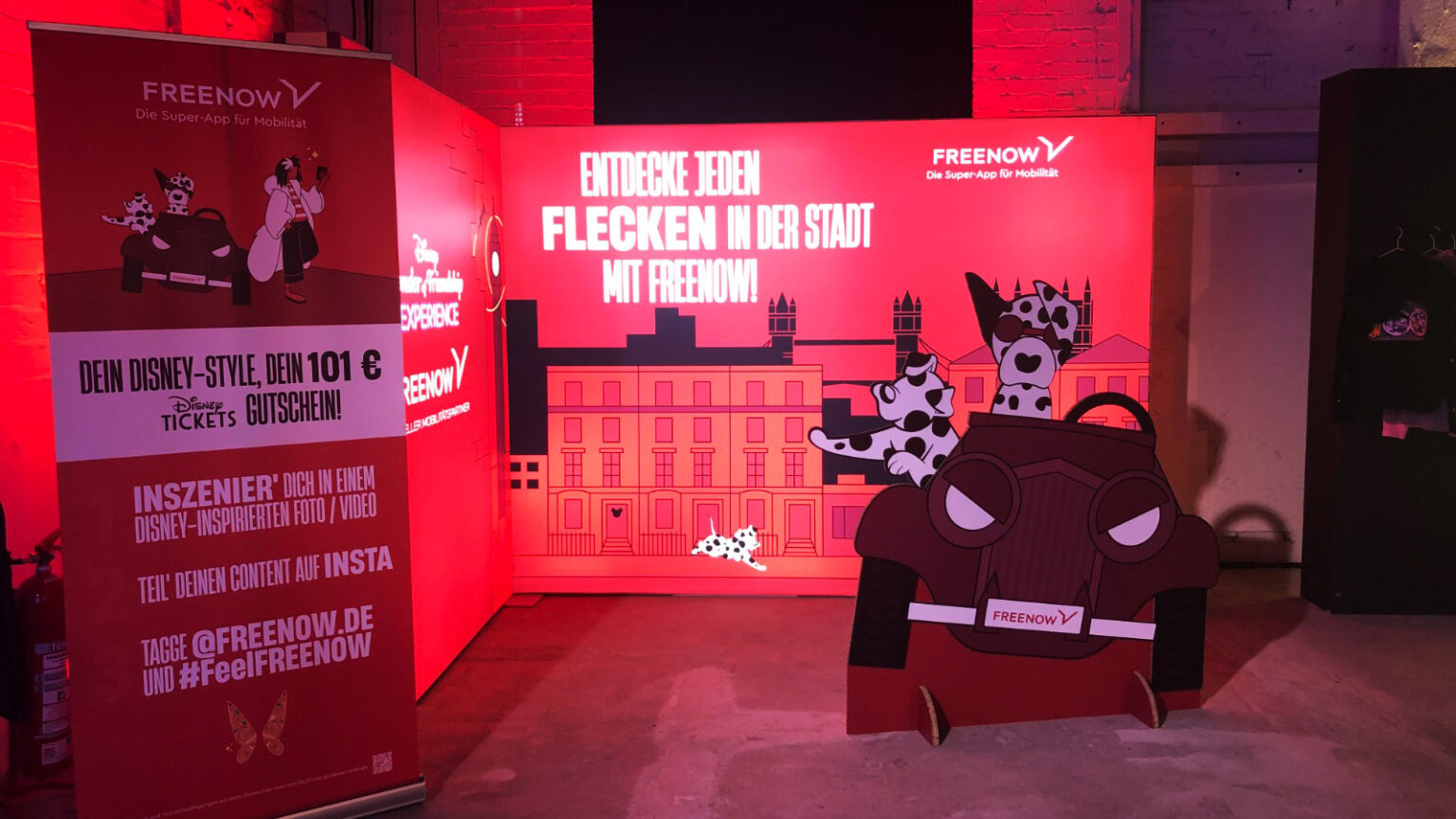 Foto des Disney Wonder of Friendship the Experience x FREENOW UK Fotobooth